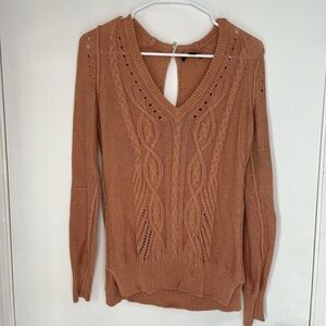 Banana Republic Women's V-Neck Sweater - Brown